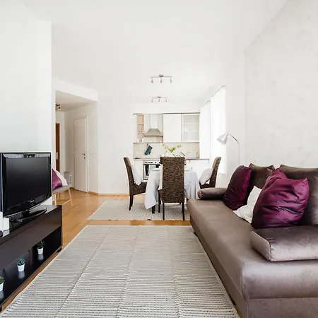 Bright And With Balcony Apartament *
